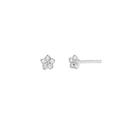 Mabina Orecchini fiore con diamanti lab-grown 563995